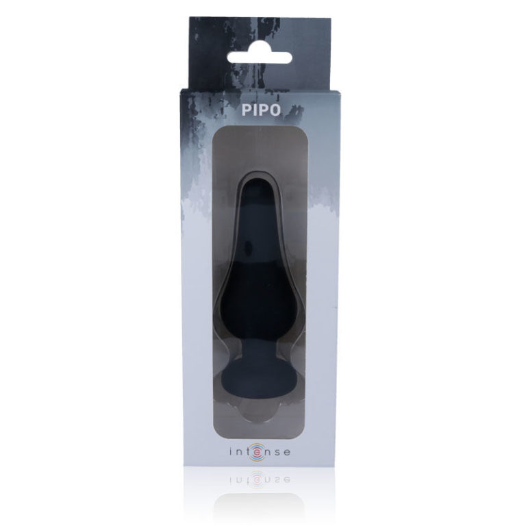 intense-anal-plug-pipo-l-silicone-negro-13.5-cm-1
