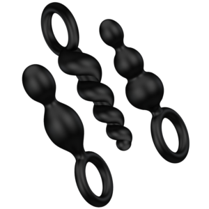 satisfyer-anal-plugs-set-3pcs-black-0