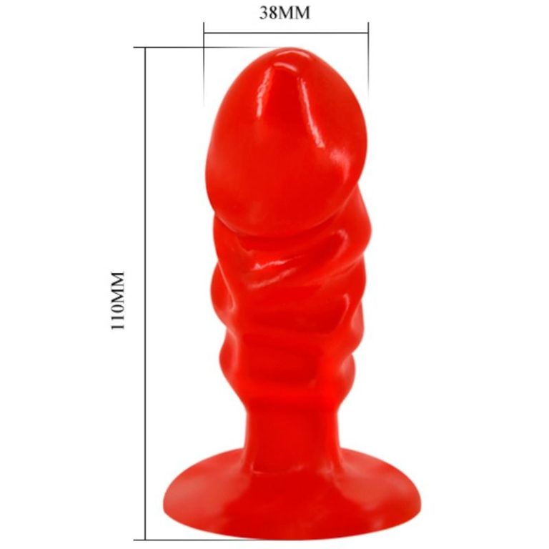 baile-plug-anal-unisex-con-ventosa-rojo-2