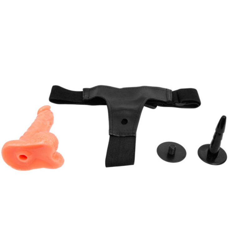 arnes-con-pene-realistico-y-braguita-ajustable-ultra-passionate-15.5cm-4