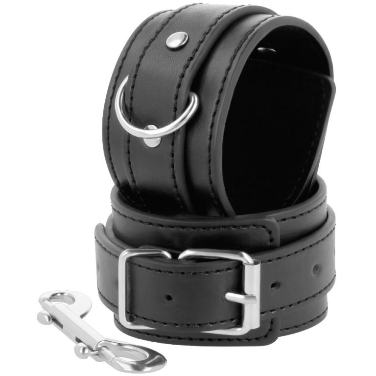 darkness--esposas-ajustables-negro-con-doble-cinta-refuerzo-4