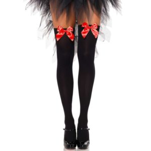 leg-avenue-medias-altas-negras-con-lacito-rojo-talla-unica-0