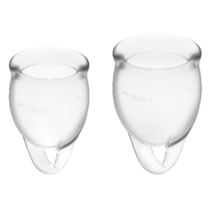 satisfyer-feel-confident-kit-copa-menstrual-transparente--15+20ml-0