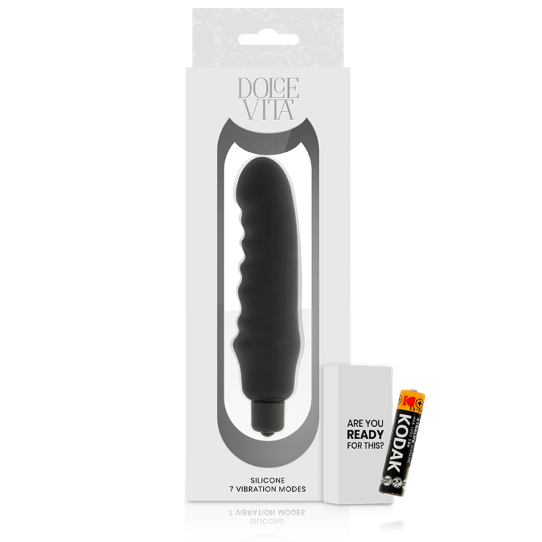dolce-vita--genius-vibrador-silicona-negro-1