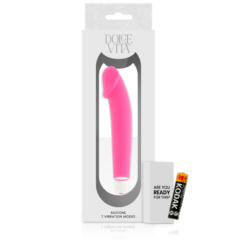 dolce-vita--realistic-vibrador-silicona-rosa-1
