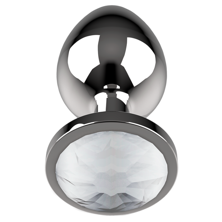 coquette-plug-anal-de-metal-talla-l-cristal-clear-4-x-9cm-3