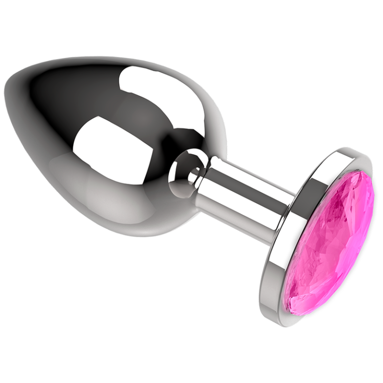 coquette-plug-anal-de-metal-talla-l-cristal-pink-4-x-9cm-2