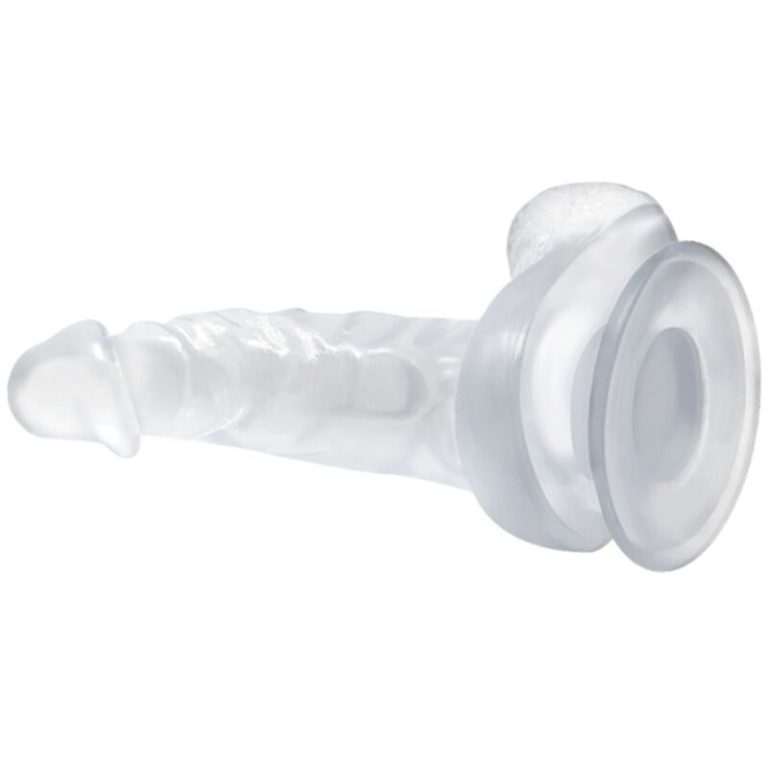 baile-dildo-realistico-con-ventosa-y-testiculos-16.7-cm-transparente-1