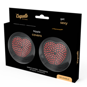 coquette-chic-desire-cubre-pezones-rojo-/-negro-0
