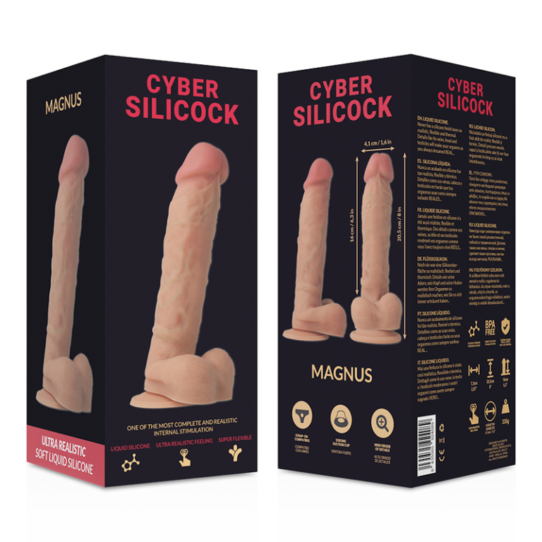 cyber-silicock--magnus-realistico-silicona-liquida-20.5cm-5