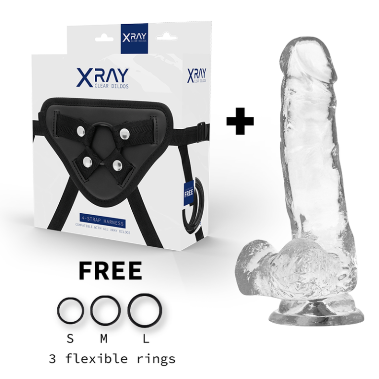 xray-arn?s-+-dildo-realista-transparente-18.5cm-x-3.8cm-1