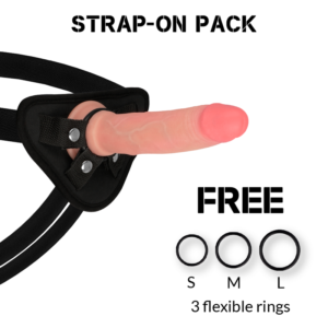 rockarmy-harness-+-liquid-silicone-dildo-premium-avenger-19cm-0