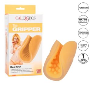 calexotics---beaded-grip-masturbador-texturado-naranja-0