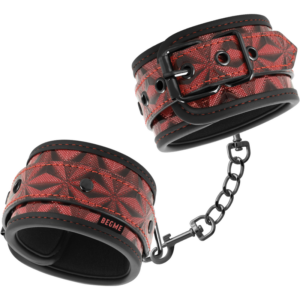 begme---red-edition-esposas-para-tobillos-con-forro-de-neopreno-0