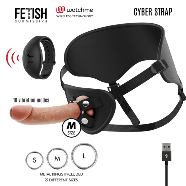 fetish-submissive-cyber-strap---arnes-con-dildo-control-remoto-tecnologia-watchme-m-1