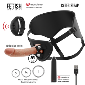 fetish-submissive-cyber-strap---arnes-con-dildo-y-bala-control-remoto-tecnologia-watchme-m-0