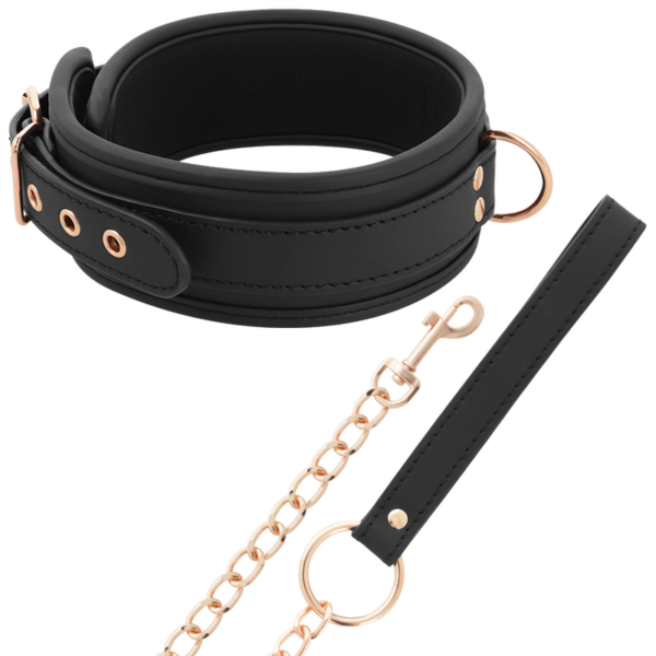 coquette-chic-desire---fantasy-collar-cuero-vegano-con-correa-y-forro-de-neopreno-3
