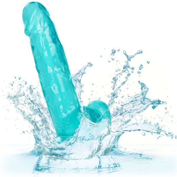 calexotics---size-queen-dildo-azul-15.3-cm-4