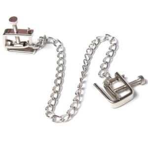 ohmama-fetish---pinzas-metalicas-tornillo-con-cadena-0