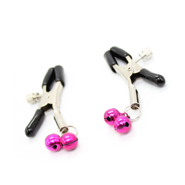 ohmama-fetish---pinzas-pezones-con-cascabel-rosa-2