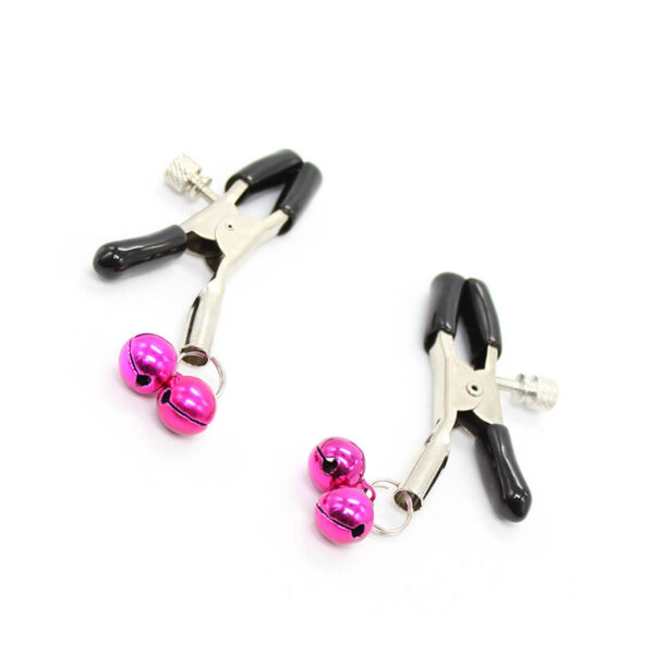 ohmama-fetish---pinzas-pezones-con-cascabel-rosa-3