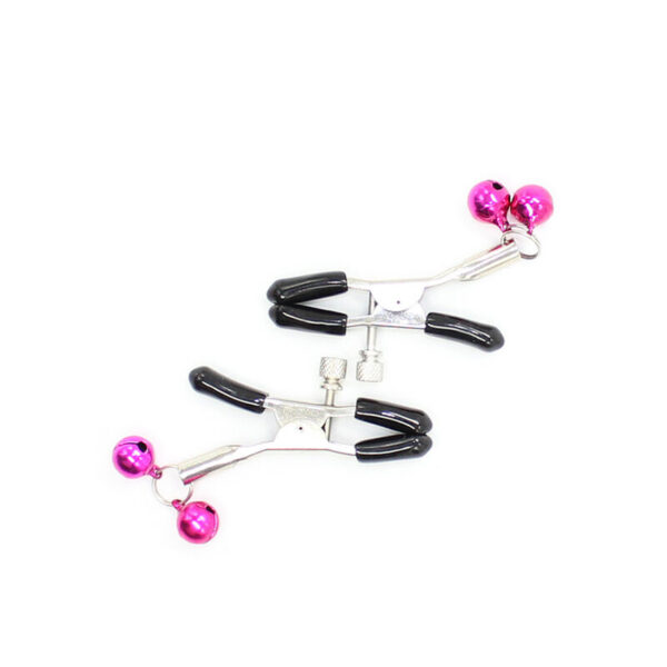 ohmama-fetish---pinzas-pezones-con-cascabel-rosa-4