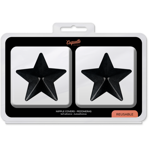 coquette-chic-desire---cubre-pezones-metal-estrellas-negras-4