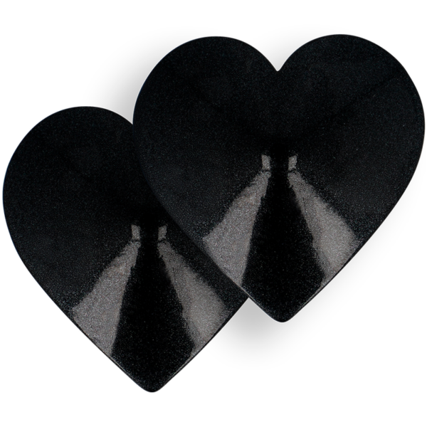 coquette-chic-desire---cubre-pezones-metal-corazones-negros-2