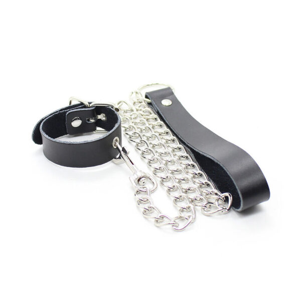 ohmama-fetish---collar-para-pene-y-correa-piel-con-cadena-metalica-4