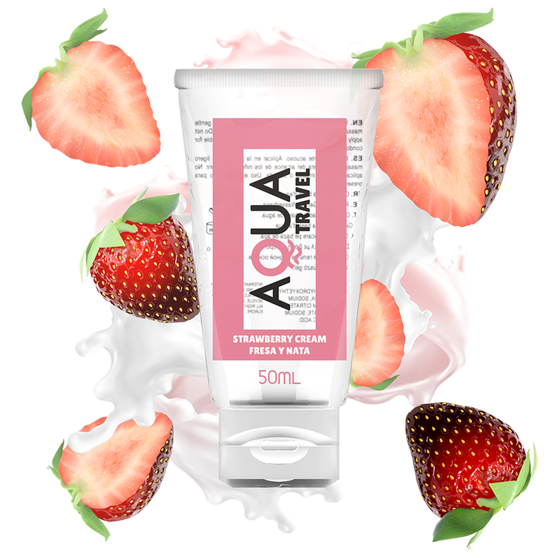 aqua-travel---lubricante-base-agua-sabor-fresa-y-nata---50-ml-0