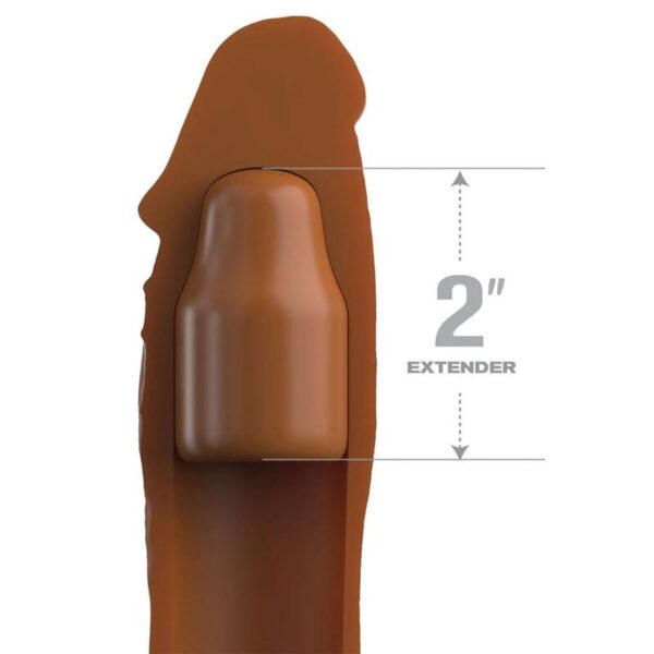 fantasy-x--tensions---pipedreams-sleeve-20,32-cm-+-5,00-cm-inch-plug-caramel-1