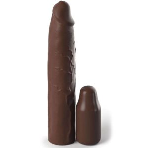 fantasy-x--tensions---pipedreams-sleeve-22,86-cm-+-7,62-cm-plug-brown-0