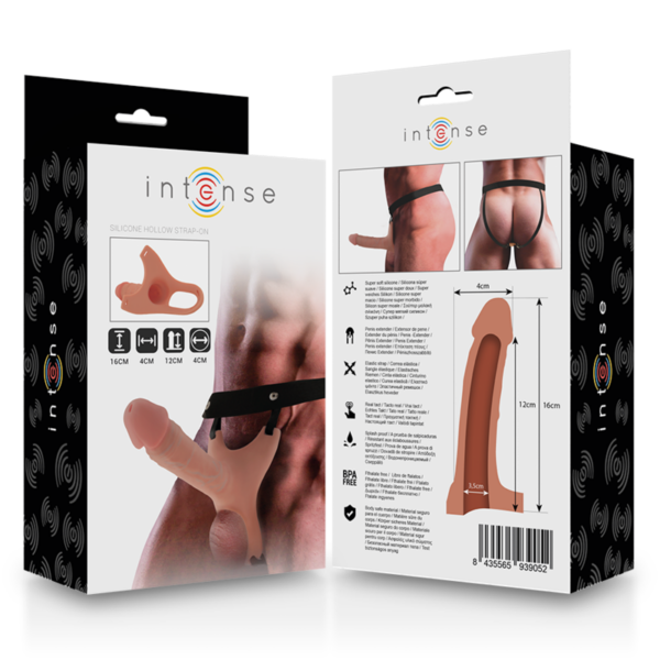intense---arnÉs-hueco-con-dildo-silicona-16-x-3.5-cm-7
