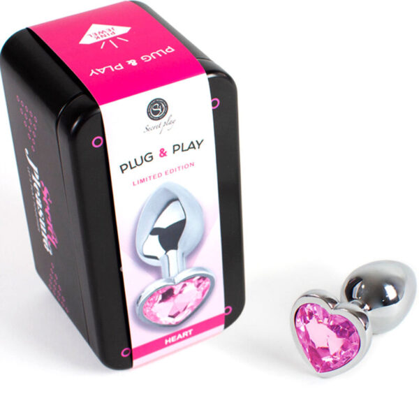 secretplay---metal-butt-plug-corazÓn-fucsia-talla-s-7-cm-1