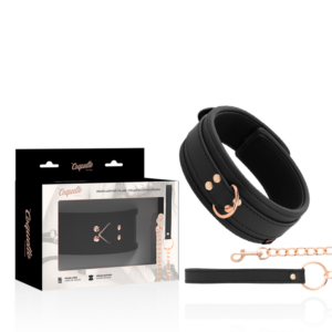coquette-chic-desire---fantasy-collar-cuero-vegano-con-correa-y-forro-de-neopreno-0