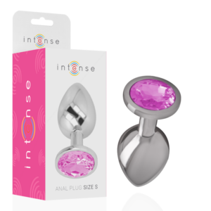 intense---plug-anal-metal-aluminio-con-cristal-rosa-talla-s-0
