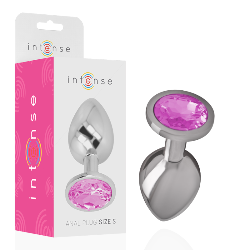 intense---plug-anal-metal-aluminio-con-cristal-rosa-talla-s-0