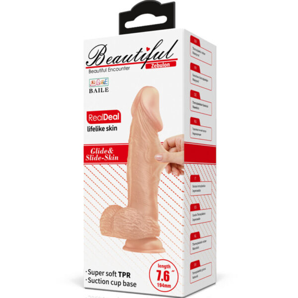 baile---beautiful-encounter-zebulon-dildo-realistico-flexible-19.4-cm-natural-7