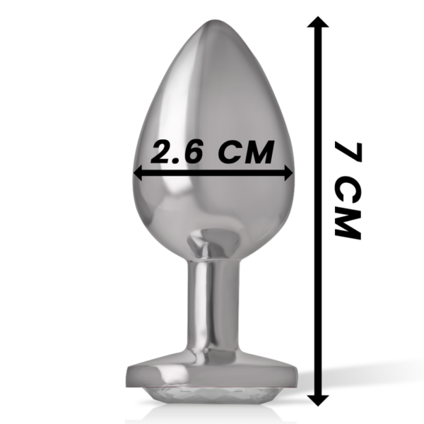 intense---plug-anal-metal-aluminio-corazÓn-blanco-talla-s-3