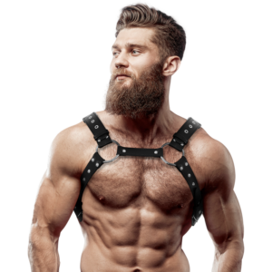 fetish-submissive-attitude---arnÉs-ecopiel-pecho-con-tachuelas-hombre-0