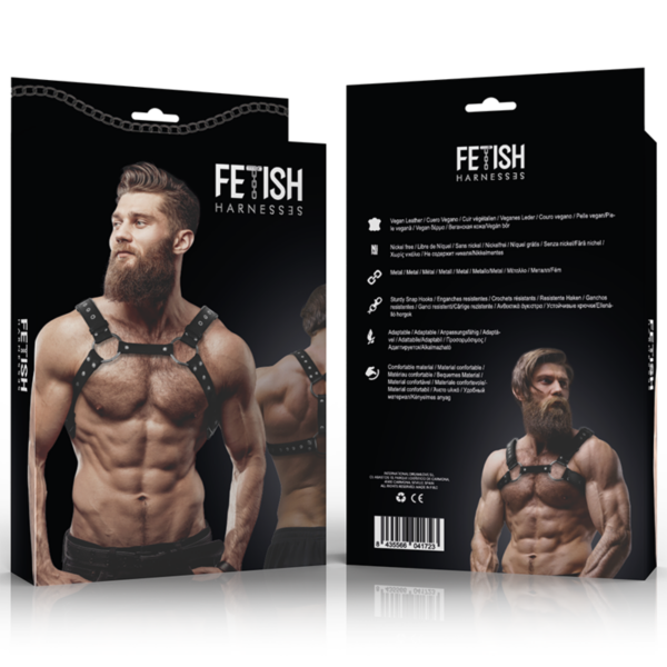 fetish-submissive-attitude---arnÉs-ecopiel-pecho-con-tachuelas-hombre-1