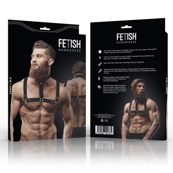 fetish-submissive-attitude---arnÉs-ajustable-ecopiel-pecho-con-collar-hombre-1
