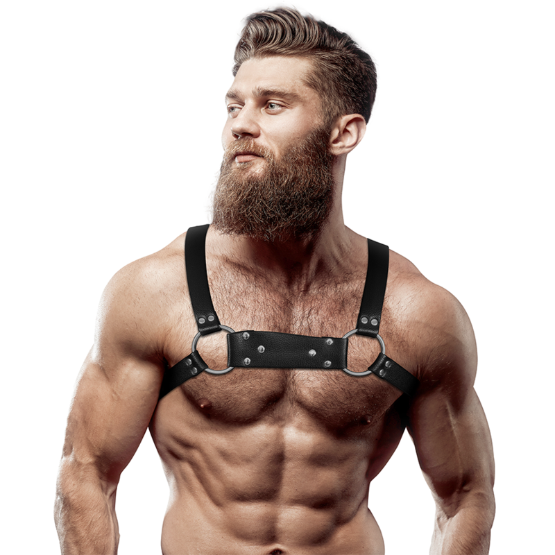 fetish-submissive-attitude---arnÉs-bulldog-ecopiel-pecho-hombre-talla-m/l-0