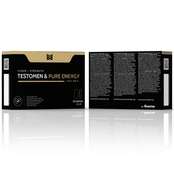 black-bull---testomen-&-pure-energy-potenciador-para-hombre-20-cÁpsulas-2