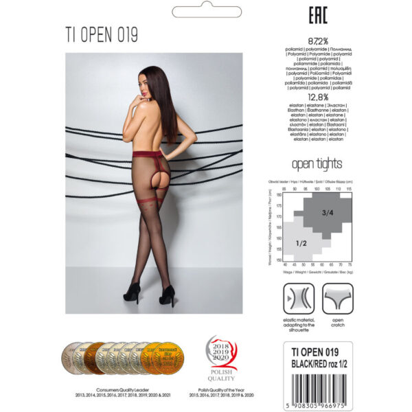passion---tiopen-019-medias-negro/rojo-1/2-20-den-4