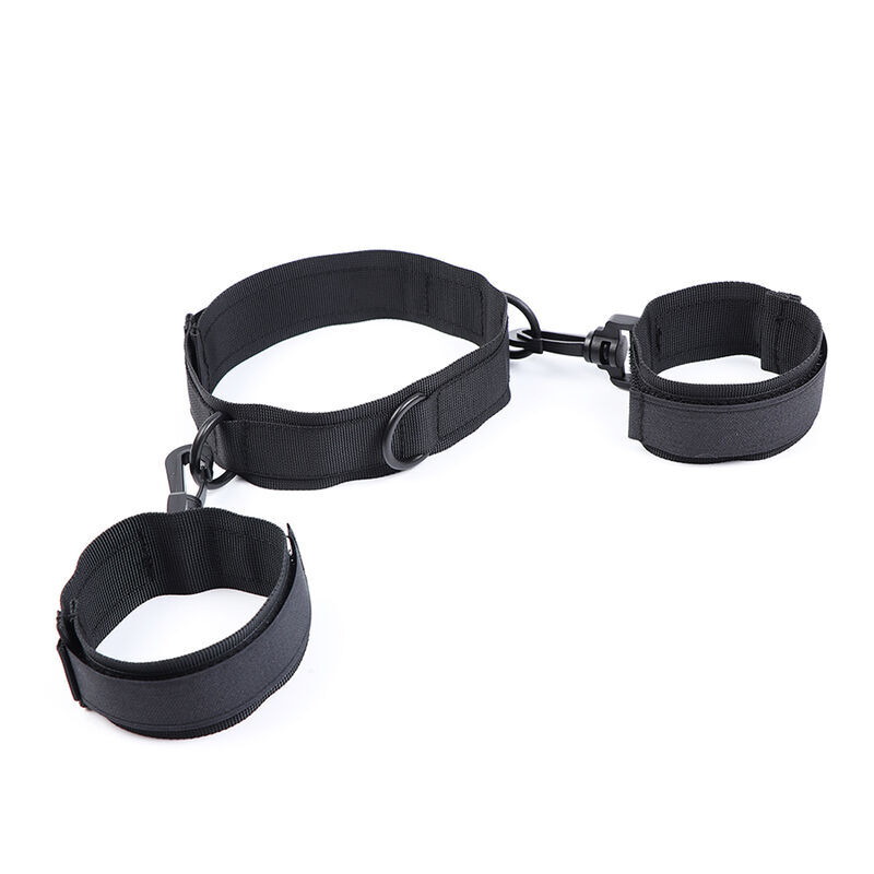 ohmama-fetish---esposas-y-collar-de-nylon-0