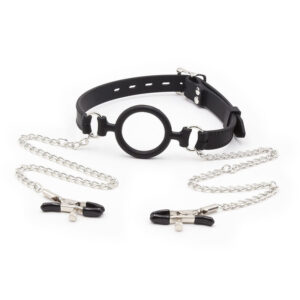 ohmama-fetish---mordaza-de-anilla-con-cadenas-y-pinzas-pezones-0