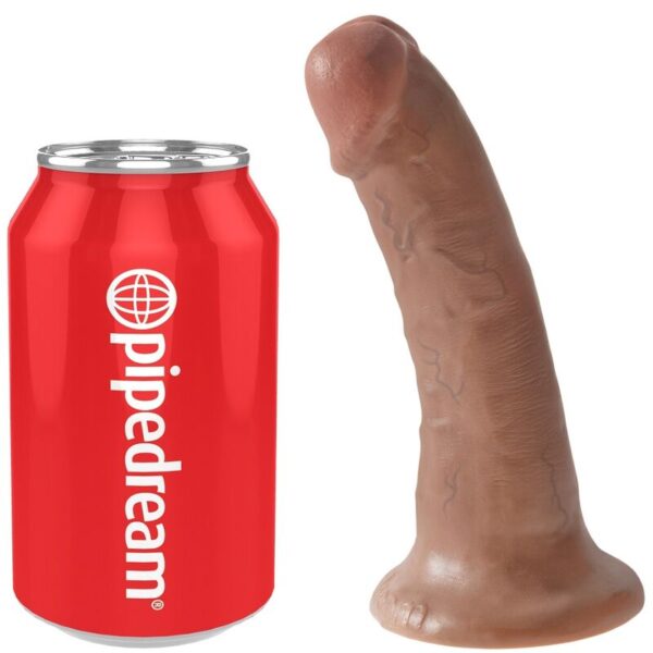 king-cock---pene-realistico-15-cm-caramelo-4
