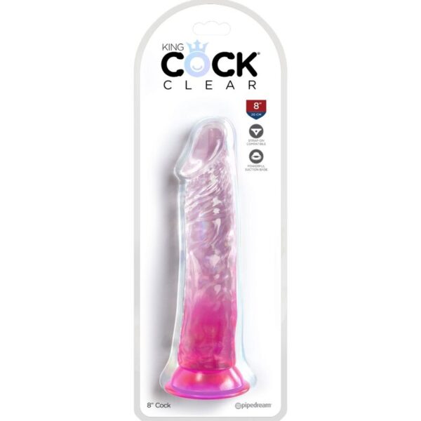 king-cock---clear-pene-realistico-19.7-cm-rosa-1
