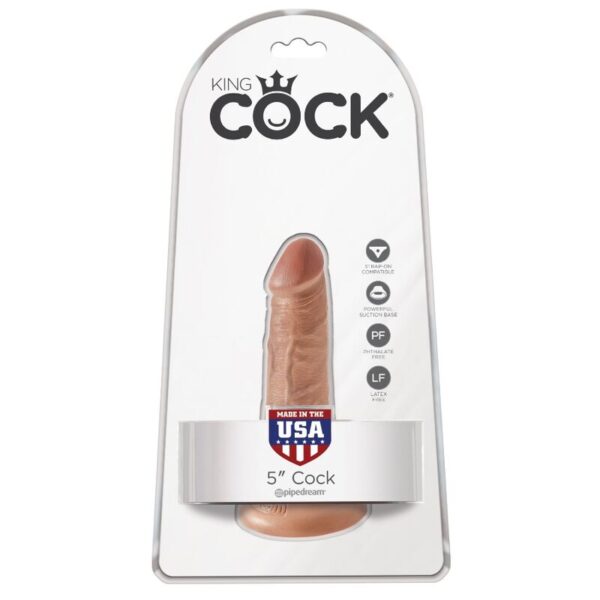 king-cock---pene-realistico-12-cm-caramelo-5